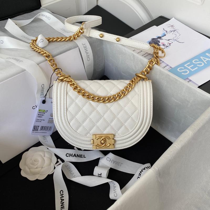 Chanel Handbags AS3350 Ball Pattern White